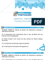 Português - Substantivo. (1) CAP 5