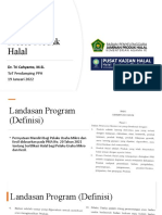 Dr. Tri Cahyanto, M.Si-Proses Produk Halal