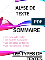 Analyse de Texte