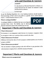 Advanced Accounting - 2 Mark's Questions
