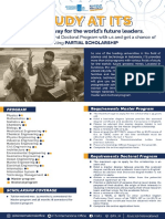 Postgraduate Scholarship Poster