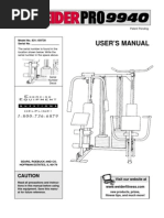 Weider Pro 9940