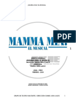 Mamma Mia, Libreto Completo Multiarte 2020