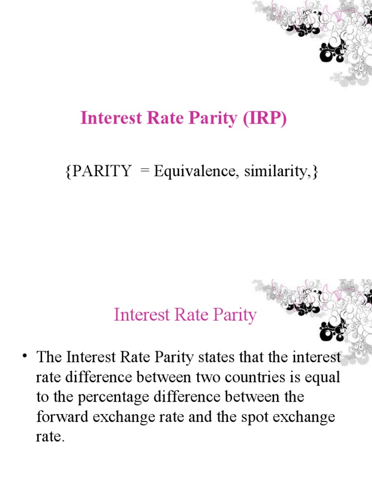 5.2 Interest Rate Parity | PDF | Purchasing Power Parity | Interest Rates