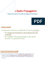 Mobile Radio Propagation Models & Multipath Parameters