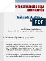 Análisis de Objetivos y Problemas