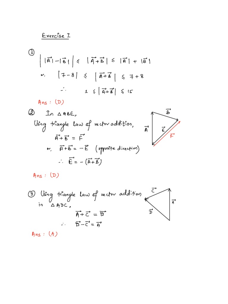 01 Vectors | PDF | Abstract Algebra | Geometry