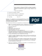 Formulario de Declaración Jurada de Pertenencia Al Grupo de Riesgo - Practicas