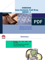 OMD6068 Case Analysis - Call Drop ISSUE1.1