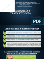 Lesionoligía y traimatologia Médico Legal