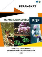 Perangkat Ruang Lingkup Biologi