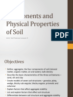 3 Components and Physical Properties of Soil