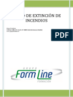 Curso de extinción de incendios: prevención, planes de emergencia y agentes extintores