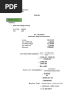 Accounting Module 2 Learning Activity