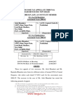 Alok Bhandari Anr. vs. ACIT ITAT Delhi