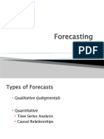 Forecasting