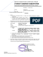 Surat Undangan Penyerahan SK PNS Formasi Tahun 2019