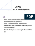 Latihan 1 (Iptek)