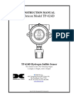 Detcon Model TP-624D: Instruction Manual