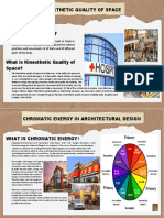 Kinesthetic Quality of Space