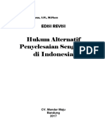 Buku-Hukum Alternatif Penyelesaian Sengketa Di Indonesia-Candra Irawan