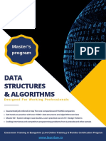 Master's Program in Data Structures & Algorithms
