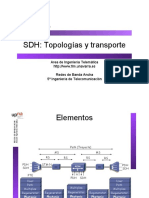 SDH: Topologías y transporte POS