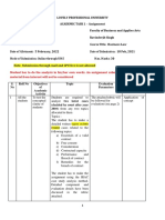 Student Has To Do The Analysis in His/her Own Words. An Assignment Submitted Simply by Copying The Material From Internet Will Not Be Considered