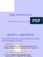 Anglais Technicien Aéro.