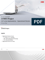 ANDES Project (SAP LatAm) - Organizatinal Structure - ARG y URY
