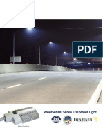 Streetsense Series Led Street Light: Patent Pending