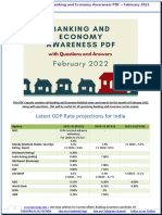 Banking and Economy PDF February 2022