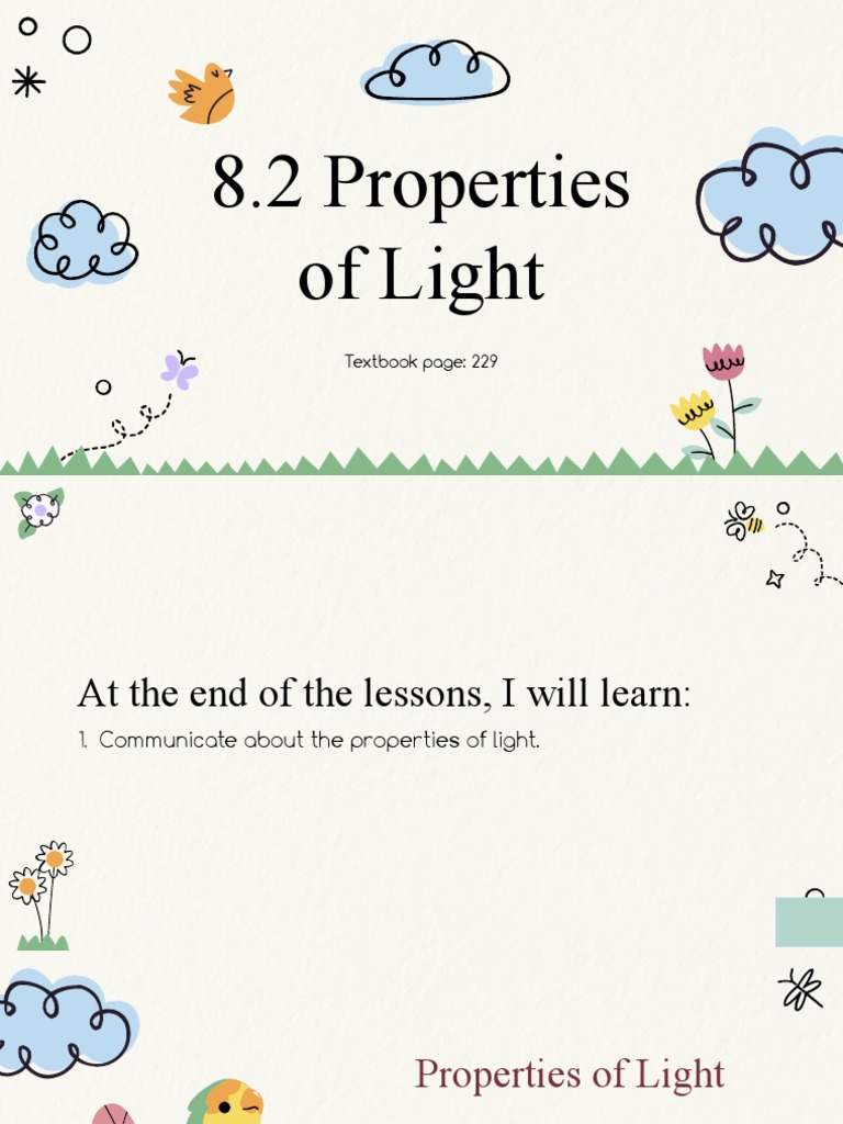 Properties and Refraction of Light | PDF | Color | Planets
