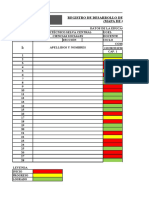 Registro de desarrollo de competencias educativas