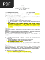 Consolidated Financial Statement Part 2 and Separate Financial Statements 1