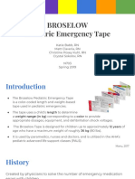 Broselow Pediatric Emergency Tape