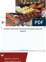 Drugs Acting On The Pulmonary System 1: Dr. Dita Hasni, M.Biomed