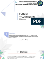 Fungsi Transenden Ok