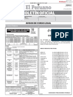 Avisos legales y noticias de liquidación y transformación de empresas