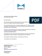 Marelli Argentina reestructura equipo ventas y servicios