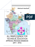 AICTE Hand Book 2011-12