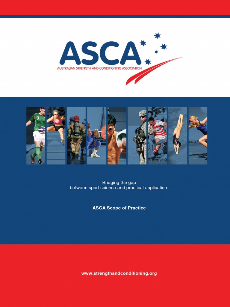 ASCA Scope of Practice | PDF | Physical Therapy | Personal Trainer