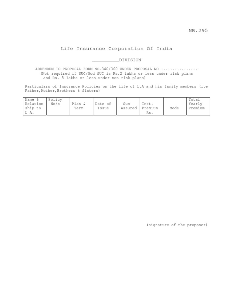 Form 295 | PDF