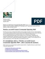 Poetica accordi Cesare Cremonini Spartito PDF