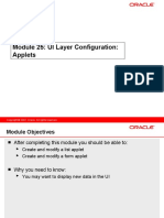 Module 25: UI Layer Configuration: Applets: Siebel 8.0 Essentials