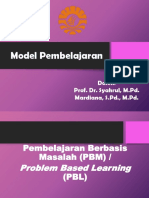 5.a. Model Pembelajran PBM