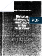 Maria Cristina Ravazzola. Historias Infames. Los Maltratos en Las Relaciones.