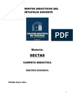 Carpeta Didáctica de La Materia SECTAS 2021