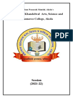 Shankarlal Khandelwal Arts, Science and Commerce College, Akola