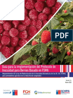 Fsma Berries Guia Chile